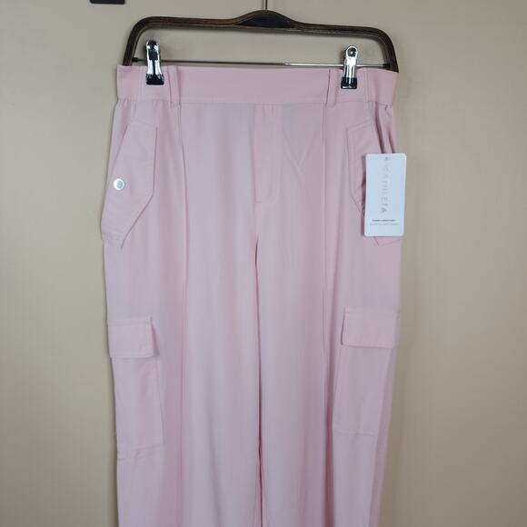 Athleta Vienna Cargo Pants in Pink Size 20 - Picture 2 of 10